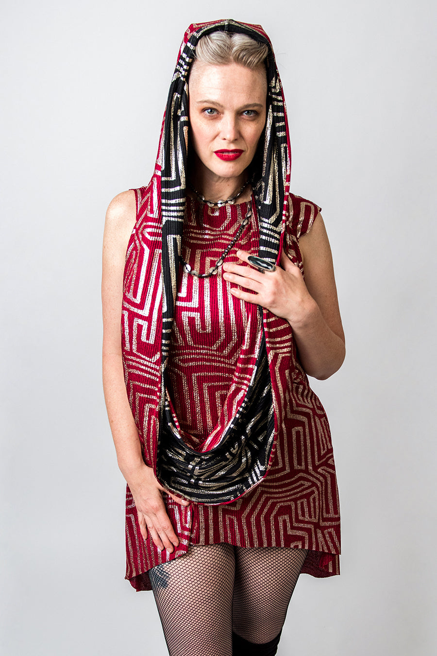 Inca Pizzazz  (Infinity Hooded Scarf)