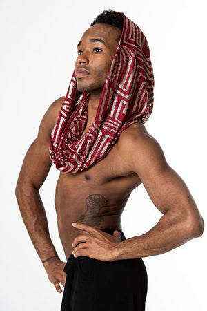 Inca Pizzazz  (Infinity Hooded Scarf)