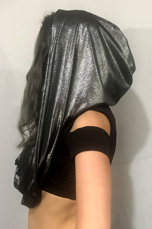 Excalibur - Silver Petite Empire (infinity hood scarf)